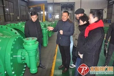 淮安市市政工程局暨中科建设开发总公司领导莅临卡尔斯阀门